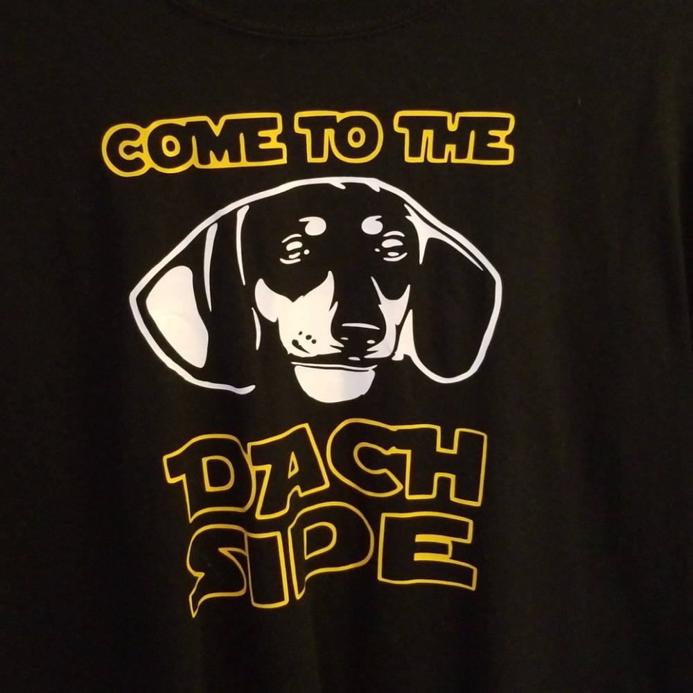"Come to the dachs side" tee